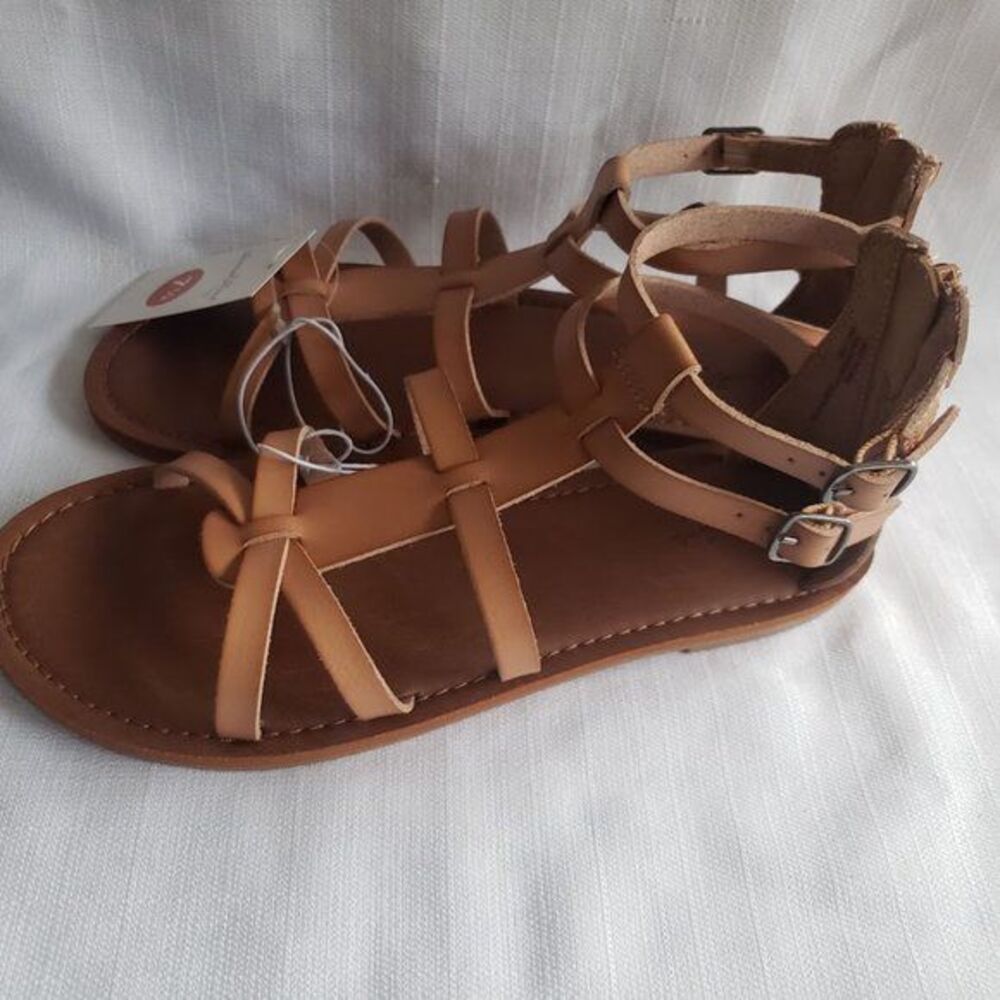 Universal Thread Alva Gladiator Sandals - Tan - Womens 7.5 - NEW - Picture 3 of 5
